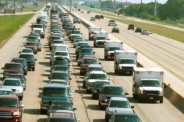 Vụ tắc đường tại Texas, Mỹ tháng 9/2005