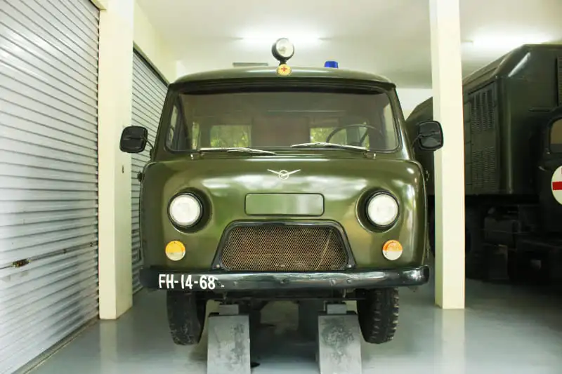 Chiếc UAZ biển số FH 1468 của Viện Quân y 108 là chiếc xe đầu tiên được sử dụng để di chuyển thi hài Chủ tịch Hồ Chí Minh.