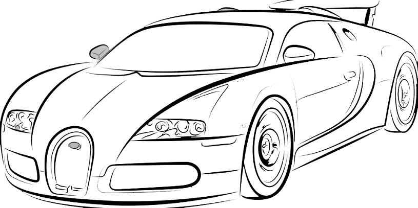 Teach your child to draw simple but beautiful cars  The easiest way to  draw cars  YouTube