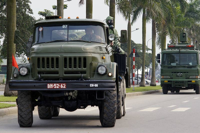 Xe tải chuyên dụng của quân đội nhân dân Việt Nam